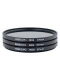 Комплект фильтров Rise ND2+ND4+ND8 67mm