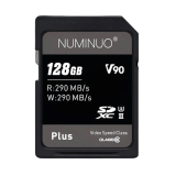 Карта памяти 128GB NUMINUO SDXС Plus Class 10 UHS-II U3 V90, 290/290 Mb/s