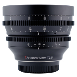 Объектив 7artisans 12mm T2.9 M43 (Panasonic Olympus), APS-C, черный