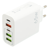 Сетевой адаптер DOFA 65W 3USB+2type-c, белый